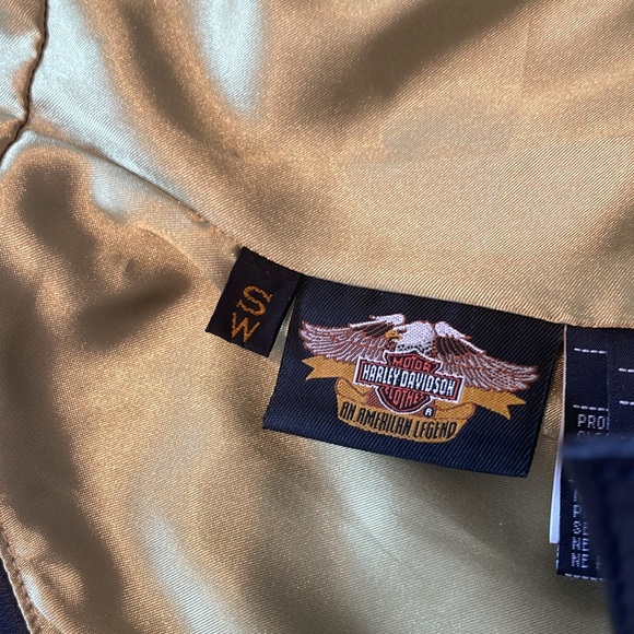 Women's Harley Davidson, leather halter top - Picture 4 of 12